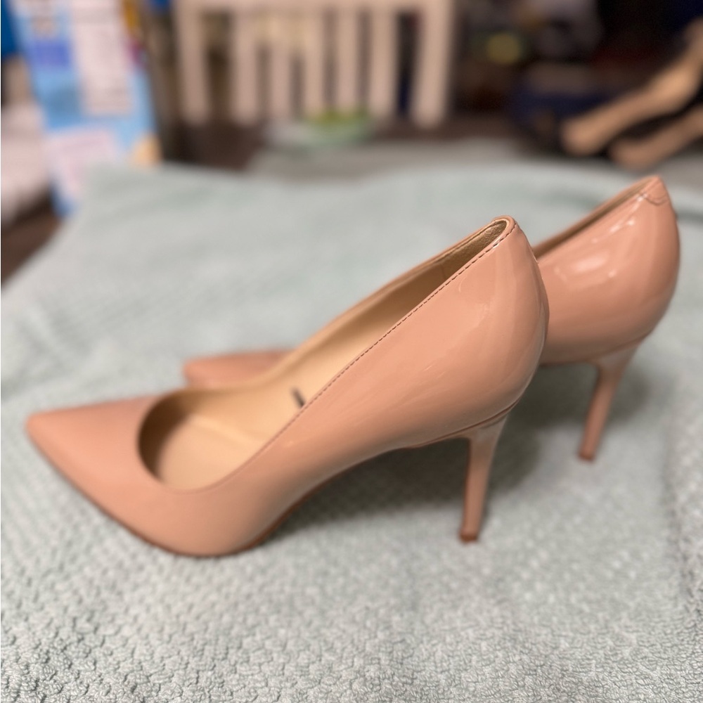 Elegant Nude Stiletto Heels